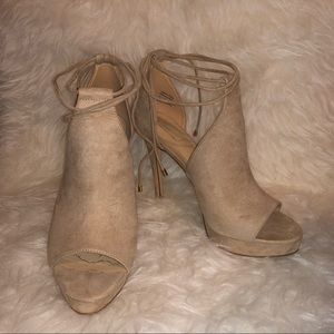 Aldo platform heeled sandals
